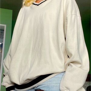 John galt oversized varsity sweatshirt